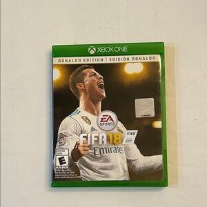 Pre owned FIFA 18 Ronaldo Edition for Xbox One